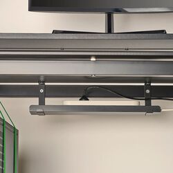 Игровой компьютерный стол Ikea Utvisning 120x60 (Negru) Thumb