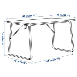 Masa de joc Ikea Huvudspelare 140x80 (Bej) Thumb