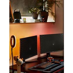 Masa de joc Ikea Huvudspelare 140x80 (Negru) Thumb