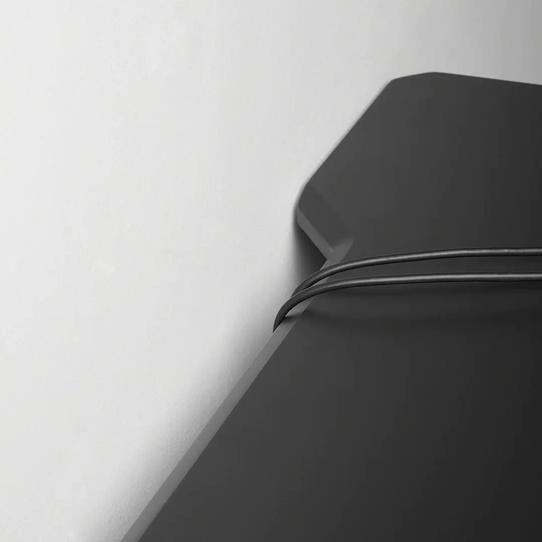 Комплект офисной мебели Ikea Uppspel/Matchspel 180cm (Черный) - 5