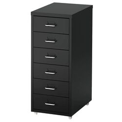 Set de mobila pentru oficiu Ikea Utespelare/Matchspel (Negru) Thumb