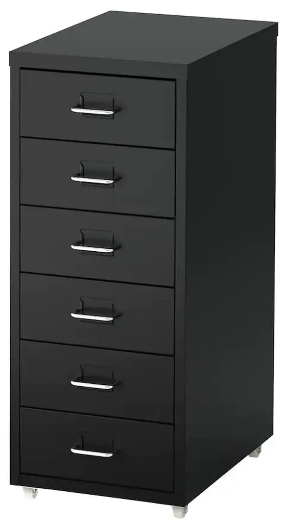 Set de mobila pentru oficiu Ikea Utespelare/Matchspel (Negru)