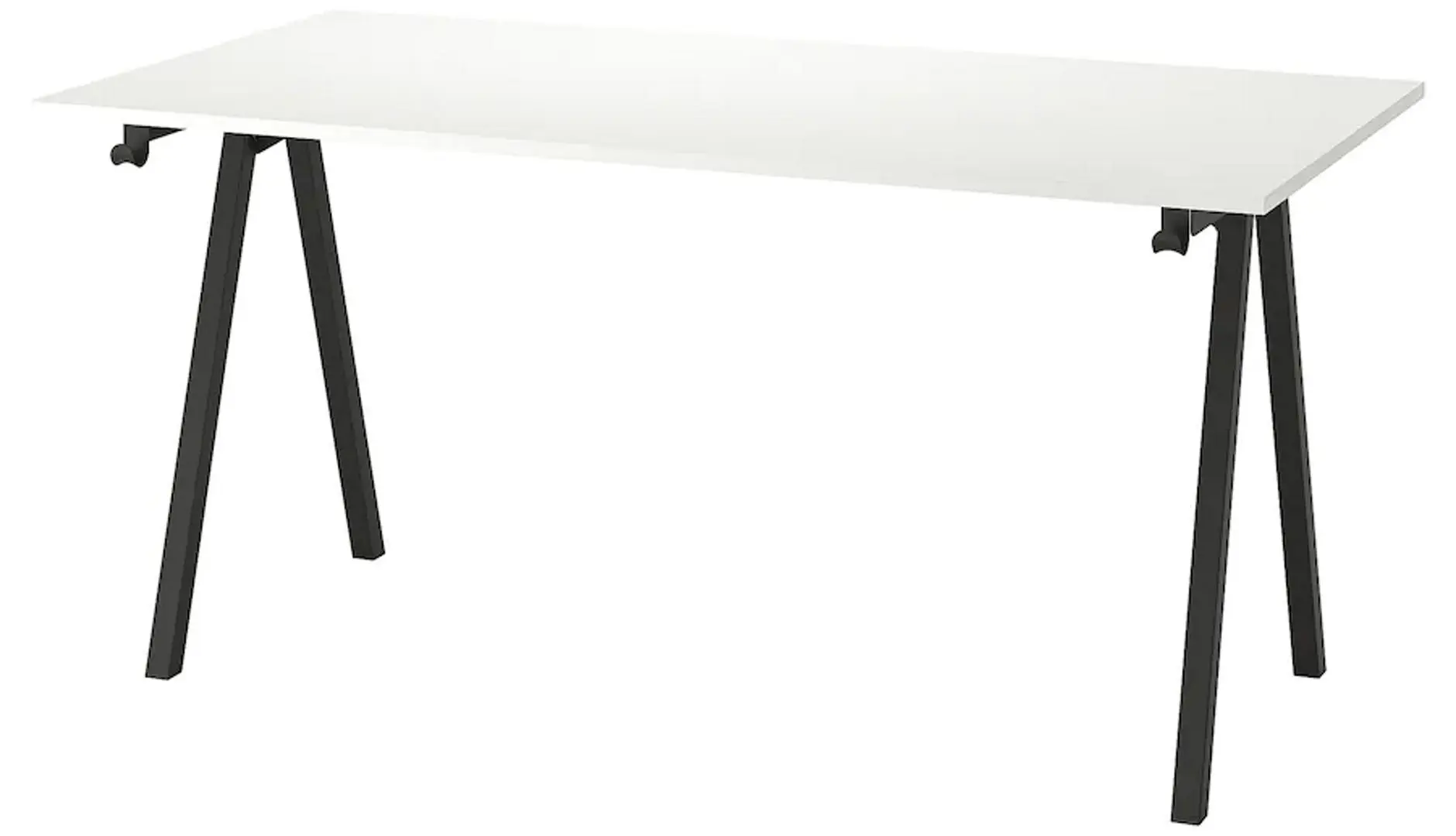 Masa de birou Ikea Trotten 160x80 (Alb/Antracit)