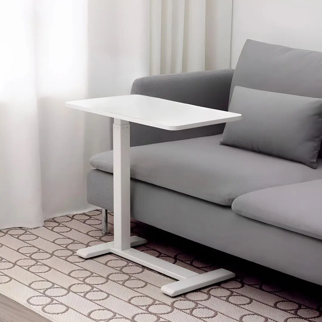 Masa pentru laptop Ikea Bollsidan 68x36cm (Alb)