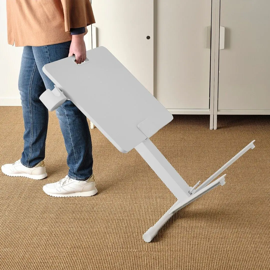 Стол для ноутбука Ikea Mittzon с колесами 66x50 (Белый)