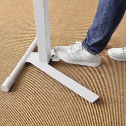 Стол для ноутбука Ikea Mittzon с колесами 66x50 (Белый) Thumb