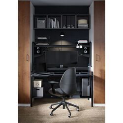 Стол компьютерный Ikea Fredde (Черный) Thumb