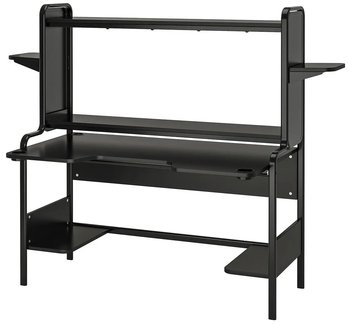 Стол компьютерный Ikea Fredde (Черный)