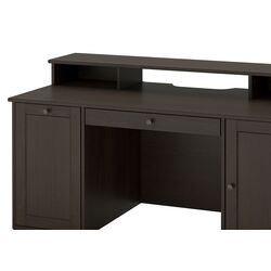 Стол компьютерный Ikea Idanas (Коричневый) Thumb