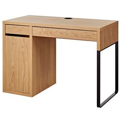 Masa de birou Ikea Micke 105x50 (Stejar)
