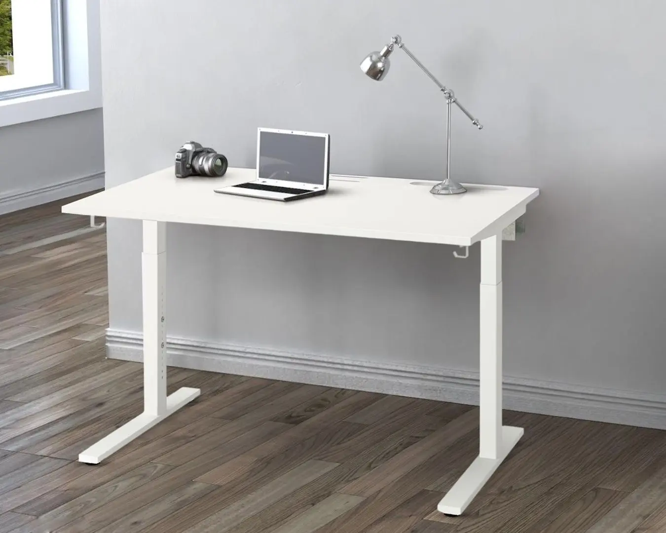 Masa pentru calculator Ikea Mittzon 120x60 (Alb)