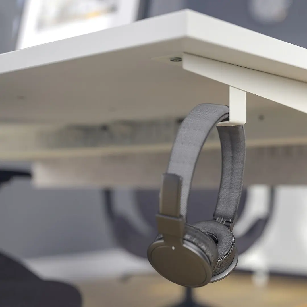 Masa pentru calculator Ikea Mittzon 140x60 (Alb)