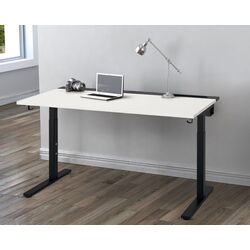 Стол компьютерный Ikea Mittzon 140x60 (Белый/Черный)