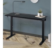 Masa pentru calculator Ikea Mittzon 140x60 (Furnir Frasin/Vopsit Negru/Negru)