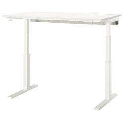 Стол компьютерный Ikea Mittzon регулируемая высота/электрический 120x60 (Белый) Thumb