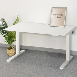 Masa pentru calculator Ikea Mittzon inaltime reglabila/electrica 120x80 (Alb)