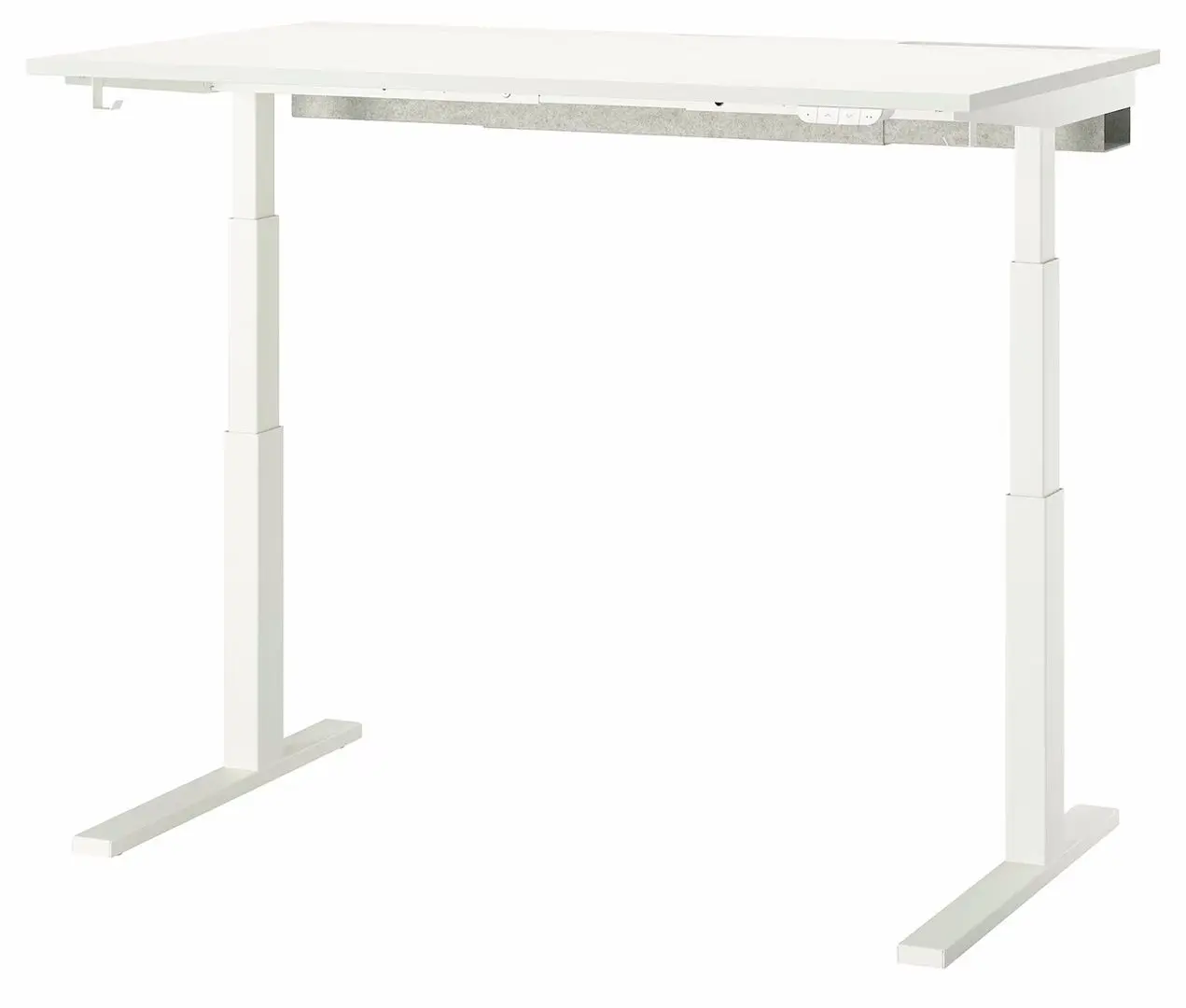 Masa pentru calculator Ikea Mittzon inaltime reglabila/electrica 140x60 (Alb)