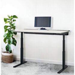 Masa pentru calculator Ikea Mittzon inaltime reglabila/electrica 160x80 (Alb/Negru)