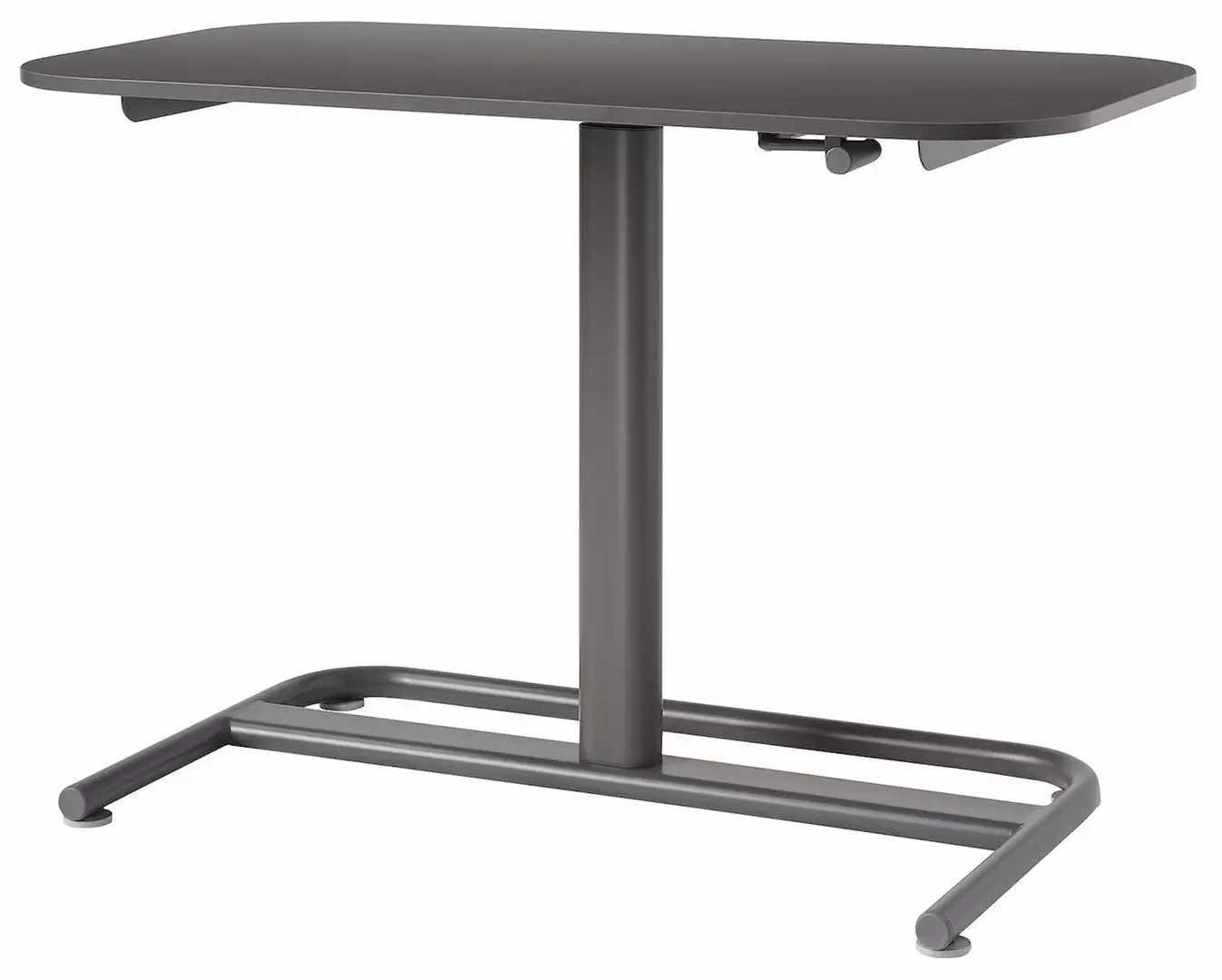 Стол компьютерный Ikea Segrare регулируемая высота 110x60 (Темно-Серый)