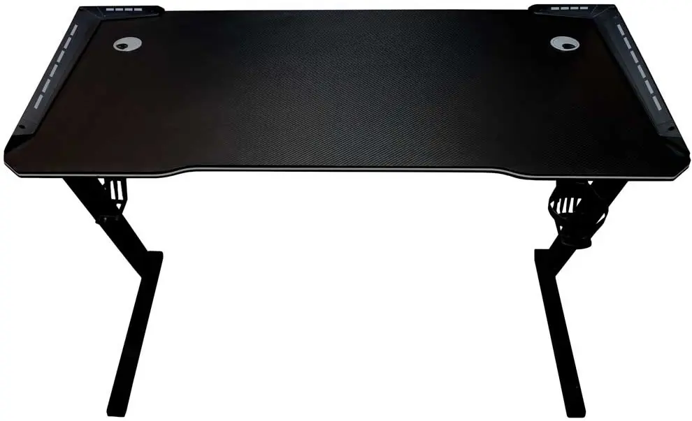 Игровой компьютерный стол Ikonka KX2639 (Black) - 2
