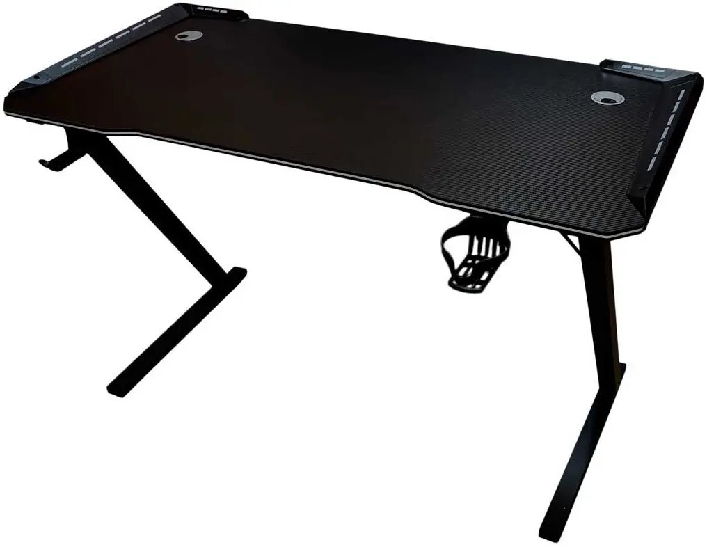 Игровой компьютерный стол Ikonka KX2639 (Black) - 6