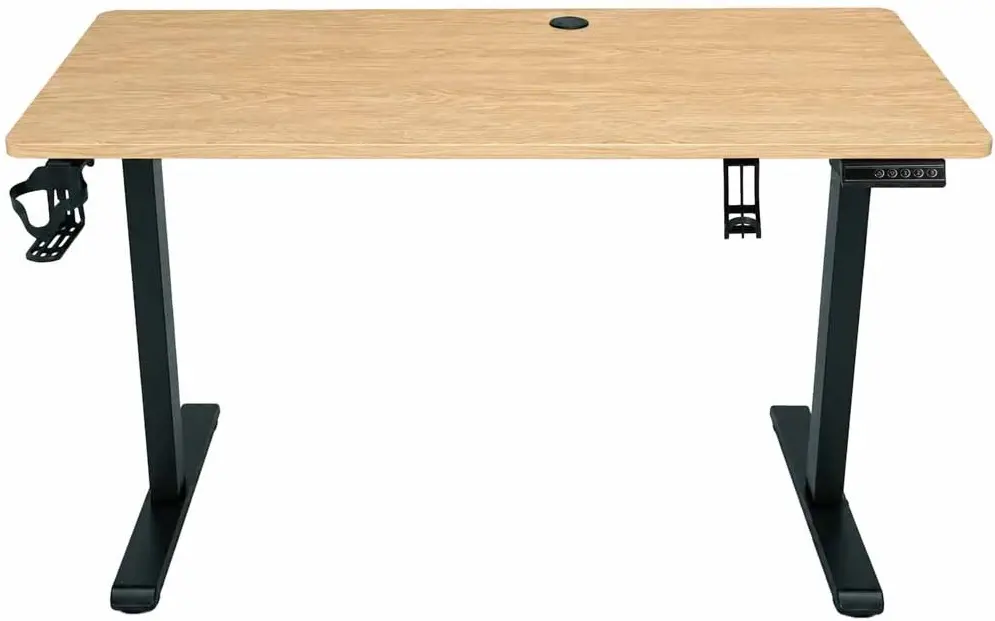Стол компьютерный Ikonka KX2640_1 (Wood/Black) - 2