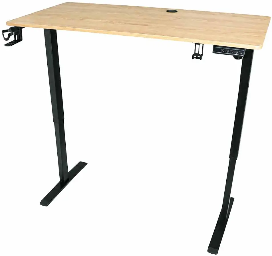 Стол компьютерный Ikonka KX2640_1 (Wood/Black) - 3