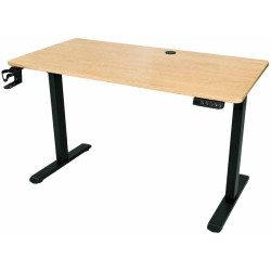 Стол компьютерный Ikonka KX2640_1 (Wood/Black) Thumb