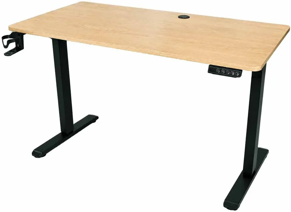 Стол компьютерный Ikonka KX2640_1 (Wood/Black) - 4