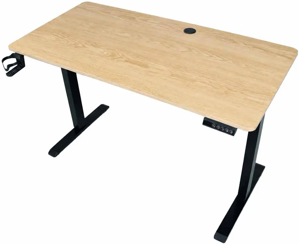 Стол компьютерный Ikonka KX2640_1 (Wood/Black) - 5