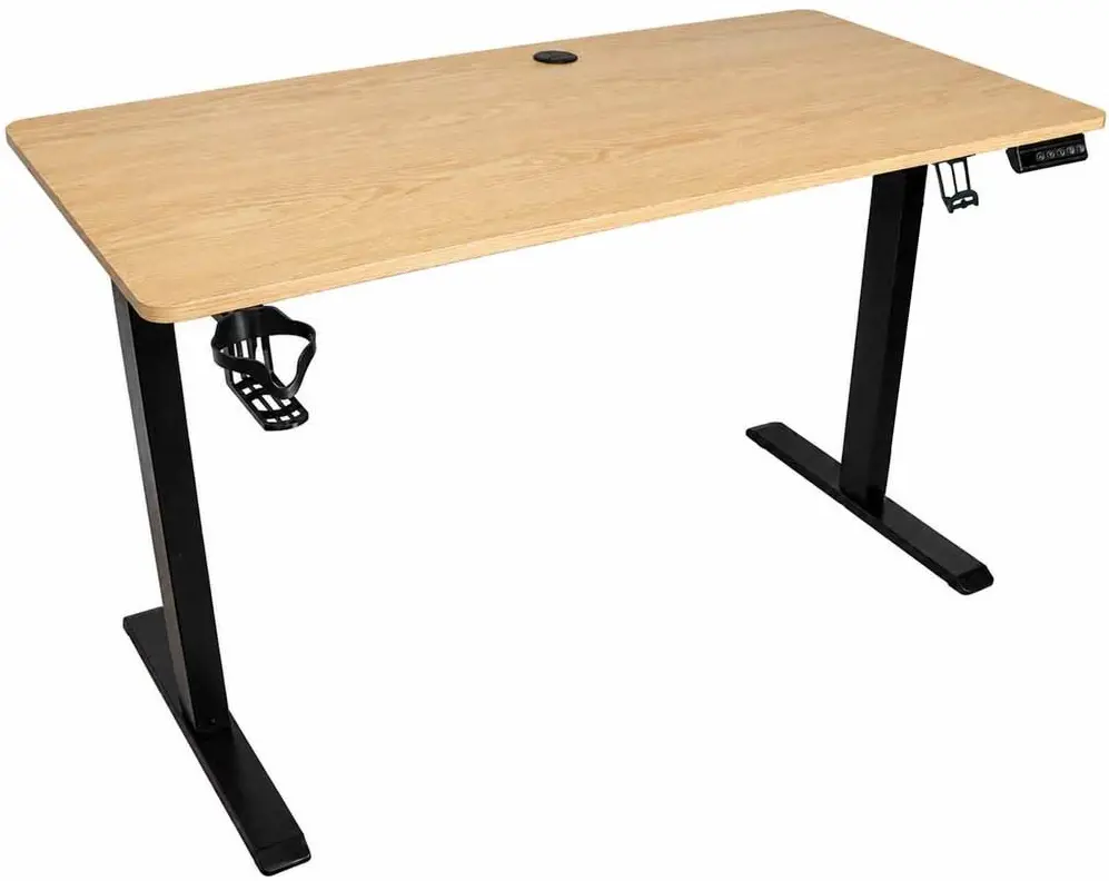 Стол компьютерный Ikonka KX2640_1 (Wood/Black) - 6