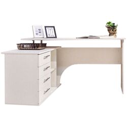 Masa de birou Fabrik Home СК-01 stanga (Ash Light)