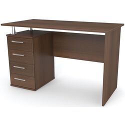 Masa de birou Fabrik Home СК-03 stanga (Dark Walnut)