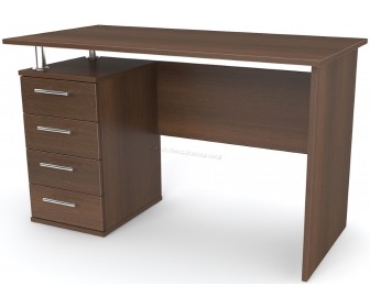 Masa de birou Fabrik Home СК-03 stanga (Dark Walnut)