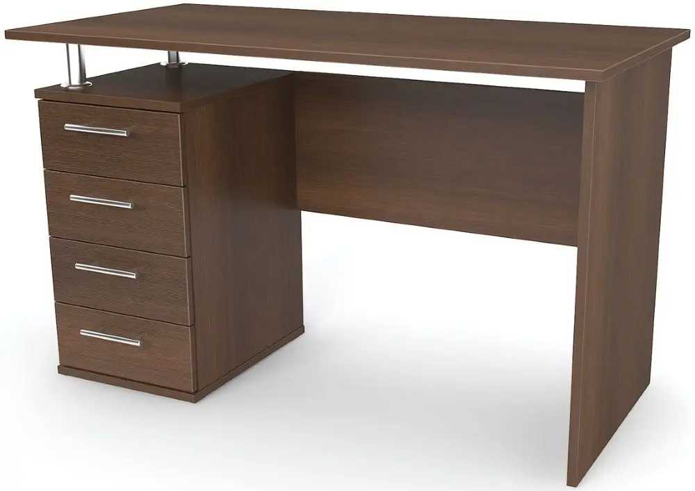 Masa de birou Fabrik Home СК-03 stanga (Dark Walnut)