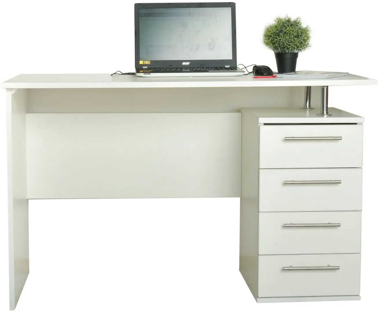 Masa de birou Fabrik Home СК-03 dreapta (Ash White)