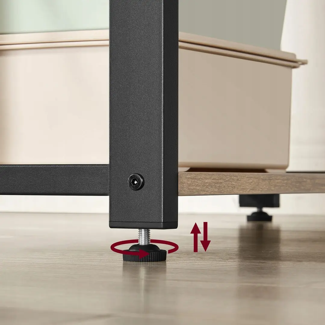 Masa pentru calculator Leobert LWD048B11 (Black/Sonoma Oak)