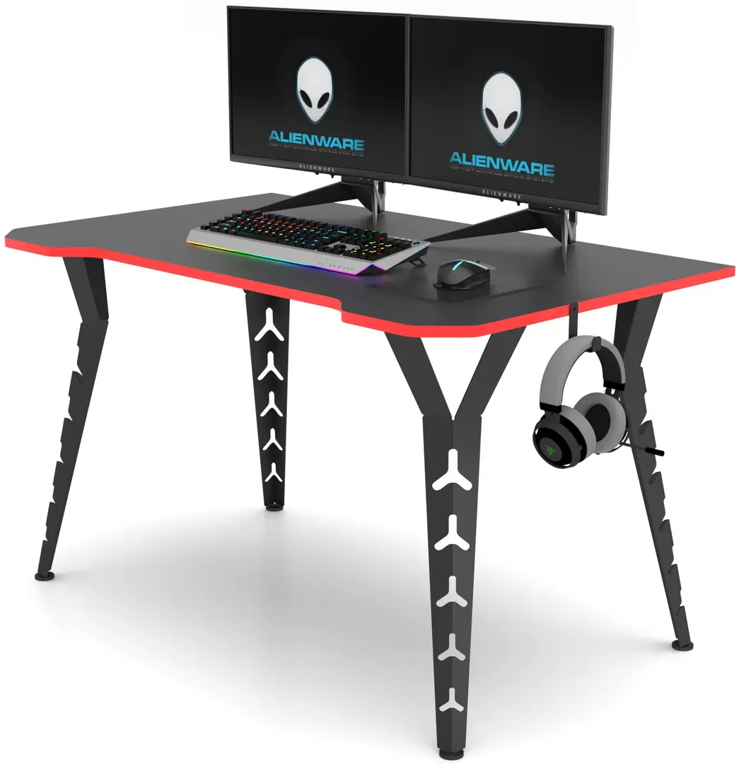 Masa de calculator gaming Magnusplus Tuyan Gamer (Anthracite/Black)