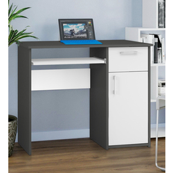 Masa de calculator Magnusplus Maja 1.2m (Graphite/White)