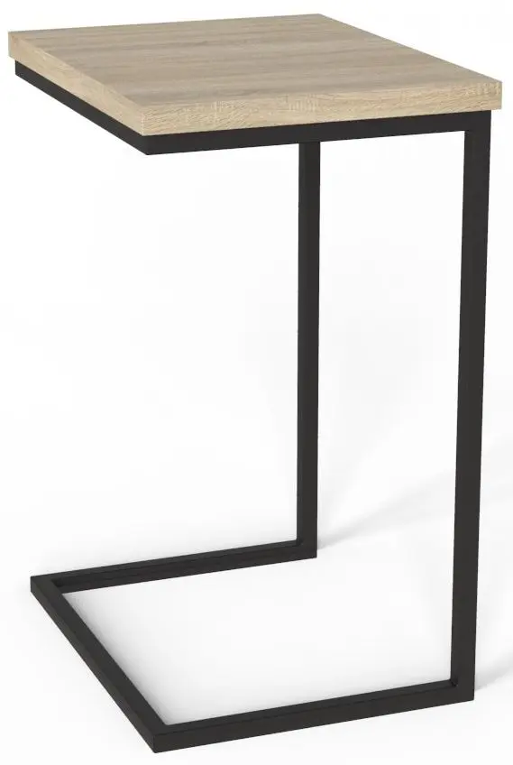 Стол для ноутбука Marcel Prod Fidji (Sonoma Oak/Black)