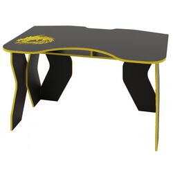 Masa pentru calculator Marcel Prod KL 9.0 (Wenge/Yellow)