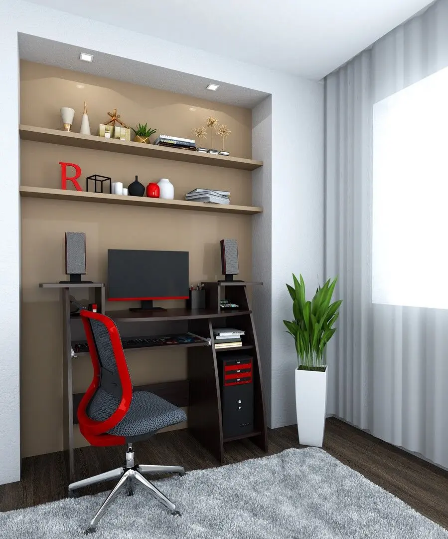 Стол компьютерный Marcel Prod SKM-4 RO (Wenge)