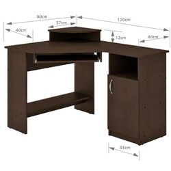 Masa pentru calculator Marcel Prod SU-1 RO (Wenge) Thumb