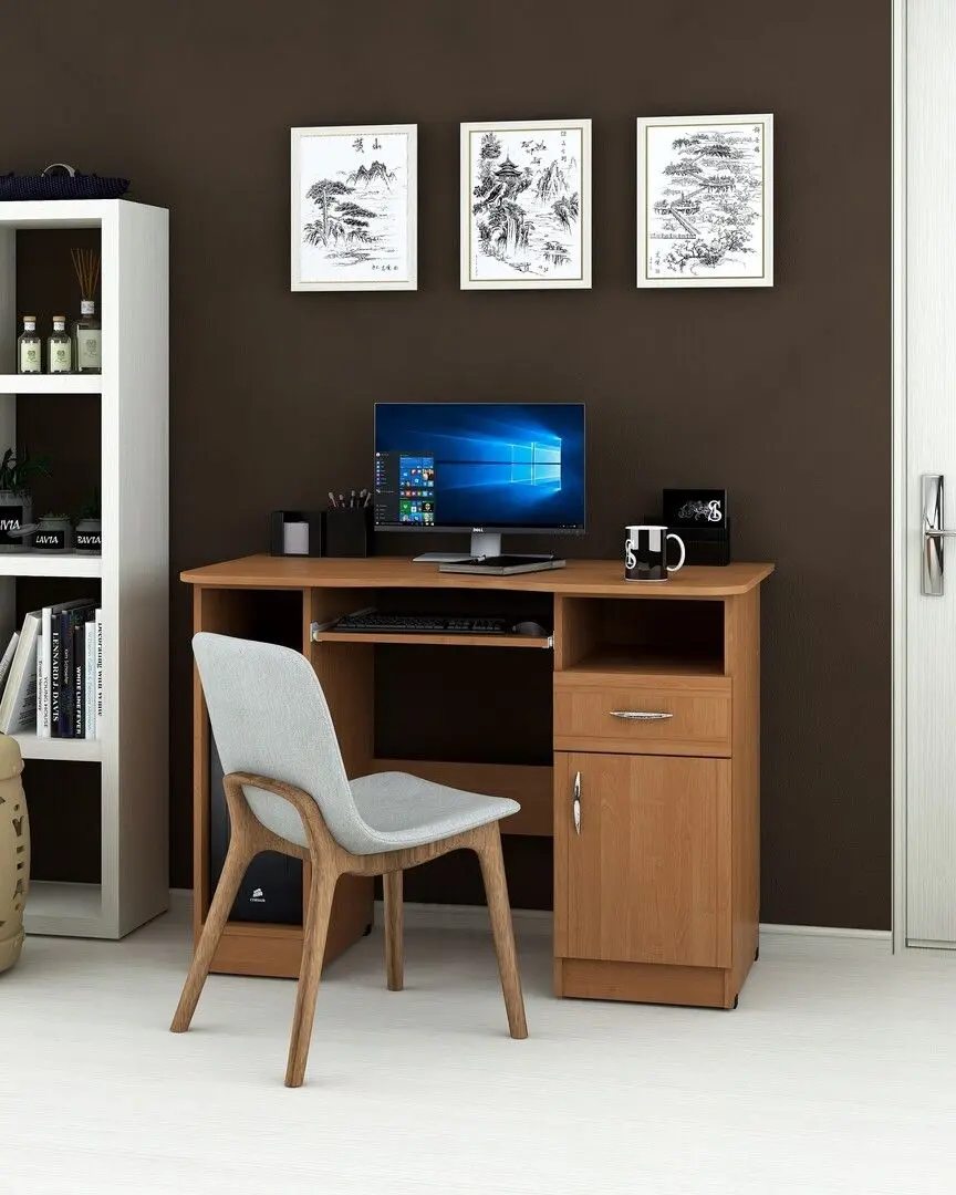 Masa pentru birou Marcel Prod TIP II SOFT (Cherry)