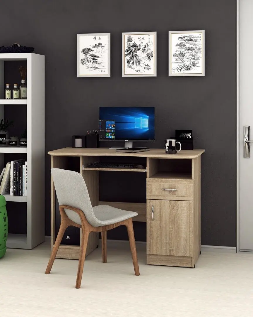 Masa pentru birou Marcel Prod TIP II SOFT (Sonoma Oak) - 3