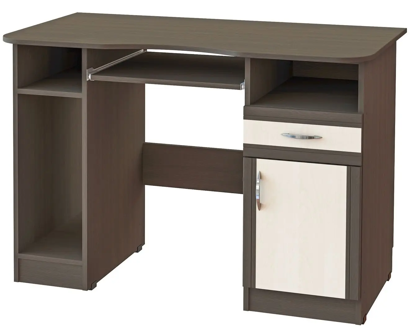 Стол компьютерный Marcel Prod TIP II SOFT (Wenge/Birch)