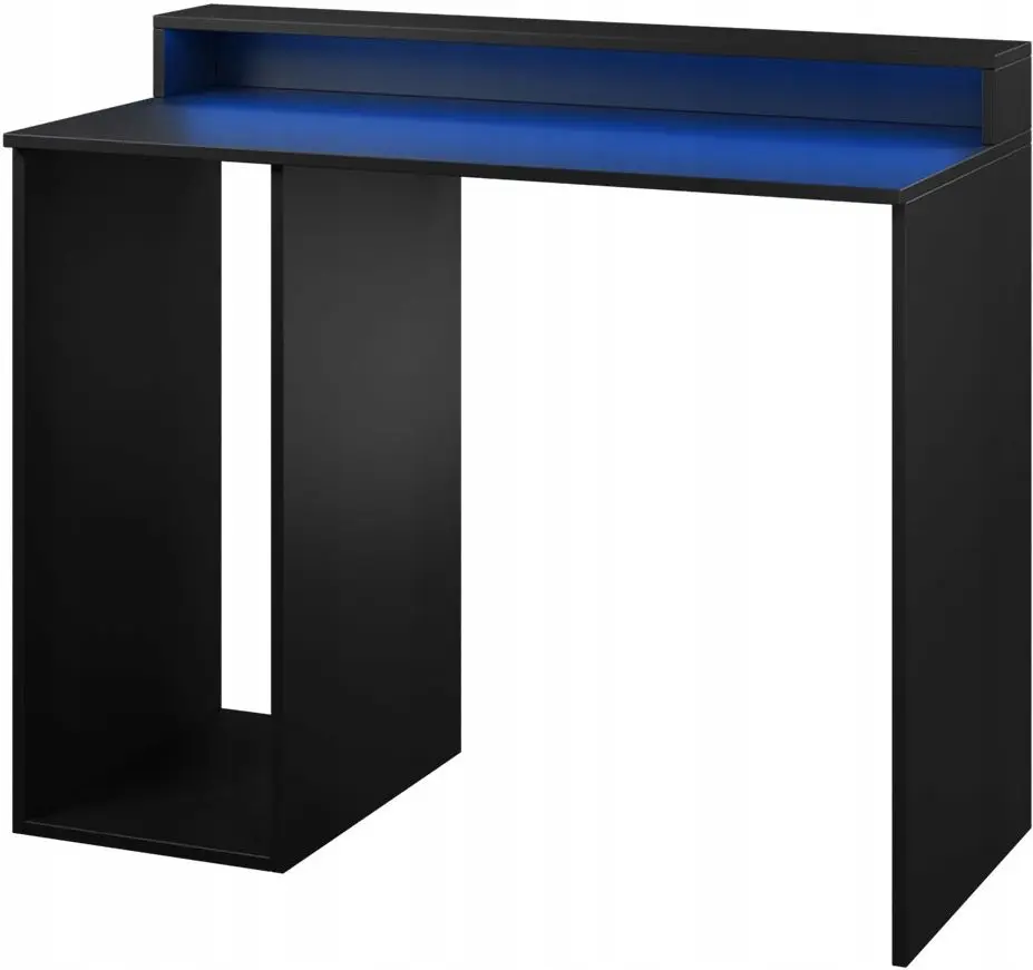 Стол компьютерный Mirjan24 Enurento 2/Gamer II с LED подсветкой (Black)