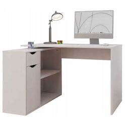 Стол письменный Mirjan24 Fulmar/Gratus (White)