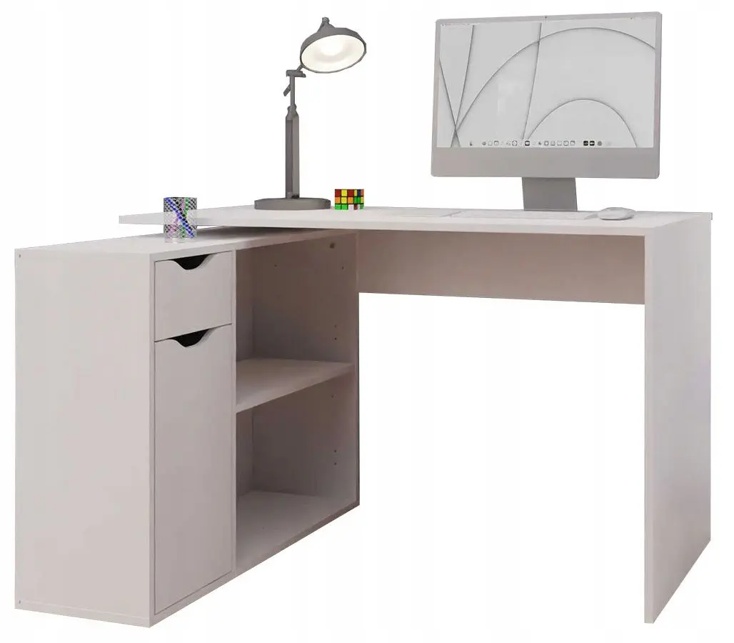 Стол письменный Mirjan24 Fulmar/Gratus (White)