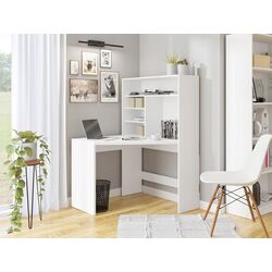 Masa de birou Mirjan24 Hatteria/Zayden (White) Thumb